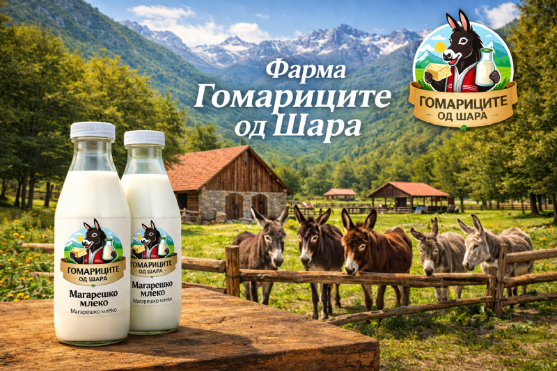 магарица, млеко, природно, Македонија, адитиви, чисто, органско, Шара, квалитет, здравје, свежо, хранливо, витамини, минерали, протеини, енергија, фарма, локално, производство, традиција, планина, доверба